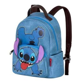 Karactermania Mochila Heady 2.0 Lilo y Stitch Azul 24,5 x14 x29 cm