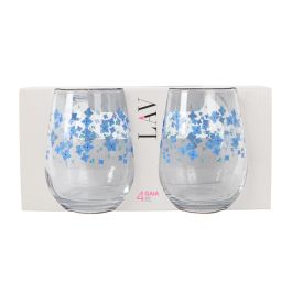 Set 4 Vasos Gaia Flores 360 cc - LAV (6 Cajas) Set 4 Vasos Gaia Flores 360 cc - LAV (6 Cajas)