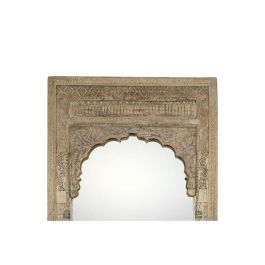 DKD Home Decor Espejo de Pared Teca Natural 288x160 cm (Luz 235x135 cm) - Estilo Único/Antique, Pieza Exclusiva Item Home