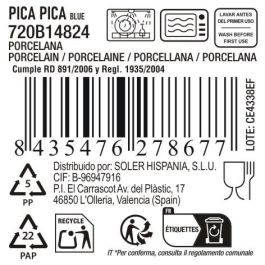 Bol Aperitivo Rectangular Pica-Pica Blue 13.8 x 7.2 cm - La Mediterranea (24 Unidades) Bol Aperitivo Rectangular Pica-Pica Blue 13.8 x 7.2 cm - La Mediterranea (24 Unidades)