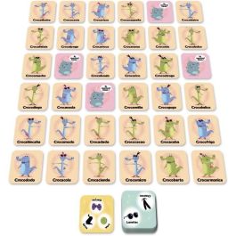 Asmodee ASM3760052143809 RapidCroco Juego de investigación 32 Sospechoso 1 culpable