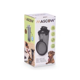 Set Botella Doble Comedero Mascow 11x23x11 cm - Azul/Transparente (12 Unidades) Set Botella Doble Comedero Mascow 11x23x11 cm - Azul/Transparente (12 Unidades)