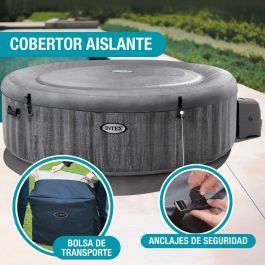 Spa Hinchable Intex Purespa Greywood Deluxe 28442EX 6 plazas 220-240 V 1741 l/h 1089 L Spa Hinchable Intex Purespa Greywood Deluxe 28442EX 6 plazas 220-240 V 1741 l/h 1089 L