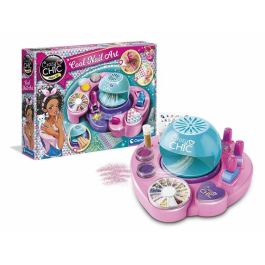 Clementoni Estudio de Uñas Maletín Cool Nail Art con muchos accesorios para niñas a partir de 6 años 38,5x28,5x7,8 cm
