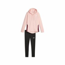 Chándal Mujer Puma Metallic Track Negro Rosa Chándal Mujer Puma Metallic Track Negro Rosa