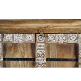 Giner y Colomer Armario de Madera de Mango 180 x 100 x 45 cm con Detalles Esculpidos a Mano