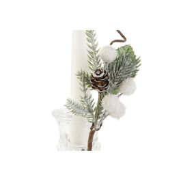 Velas DKD Home Decor Blanco Navidad 21 x 10 x 5 cm 2 x 2 x 20 cm (4 Piezas) Velas DKD Home Decor Blanco Navidad 21 x 10 x 5 cm 2 x 2 x 20 cm (4 Piezas)
