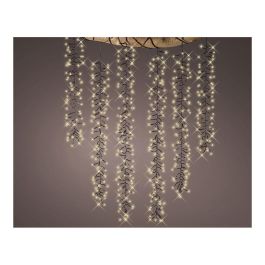 Lumineo Cortina Cascada para Árbol, Luz Cálida, 480 LEDs, 2m Ancho, 12m Largo Total, Multifunción IP44, Temporizador Precio: 29.58999945. SKU: S7912886