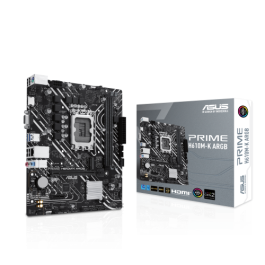 ASUS PRIME H610M-K ARGB Intel H610 LGA 1700 micro ATX ASUS PRIME H610M-K ARGB Intel H610 LGA 1700 micro ATX
