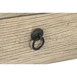 DKD Home Decor Consola Item Home Natural 178 x 85 x 38 cm Olmo Macizo 4 Cajones