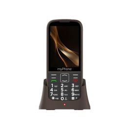 Myphone Halo 4 Plus - Teléfono móvil sencillo con teclas grandes, Dual SIM 4G, pantalla 3.5", cámara 2MP, batería 2500mAh y botón SOS para personas mayores (Negro Praline) Precio: 65.59000052. SKU: B1AMHEYD9N