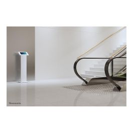 Neomounts FL15-750WH1 Soporte de suelo para tablets 9.7-11" - bloqueable, Blanco, Acero, Piso, Cerradura para puerta corredera con pulsador