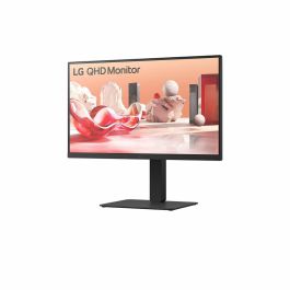 LG 27BA75QB-B Monitor 27 Pulgadas WQHD IPS 1440p 100Hz USB-C DP HDMI RJ45 KVM Daisy-Chain Negro