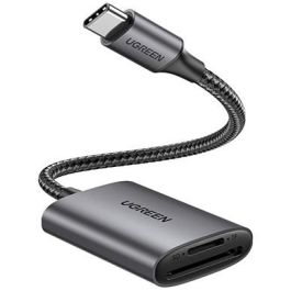 Ugreen 80888 Lector de Tarjetas de Memoria USB-C a SD/TF Aluminio Negro Metálico USB 3.2 Gen 1 Precio: 35.88999997. SKU: B18LVSZECS