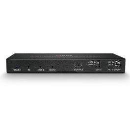 Lindy 2 Port HDMI 18G Splitter with Audio and Downscaling Lindy 2 Port HDMI 18G Splitter with Audio and Downscaling