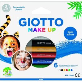 Giotto Set 6 Lápices Cosméticos Colores Clásicos Mina Gigante de 6.25mm, Madera Cedro, Maquillaje Suave Lavable Precio: 14.49999991. SKU: B1HTRVLEFP
