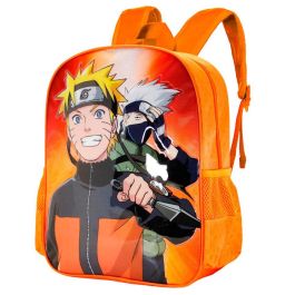 KARACTERMANIA Mochila Escolar Adaptable Naruto 39cm con 1 Compartimento y Bolsillos Laterales 31x39x15cm