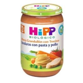 HIPP Potito Verduras Con Pasta y Pollo 220g Bio para Bebés +6 Meses Precio: 2.9499998. SKU: B1AF3VPDXA