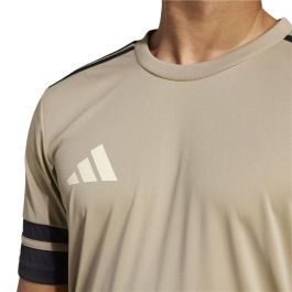 Camiseta de Fútbol de Manga Corta Hombre Adidas Squadra25 Jsy Beige XL