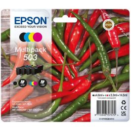 EPSON Cartucho 4 colores Multipack 503 WF-2960dwf,WF-2965dwf, XP-5205 Pimiento Precio: 54.88999956. SKU: S0234629