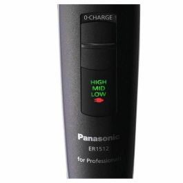 Panasonic ER1512 Cortapelos Profesional X-Taper Blade con Cuchillas de Titanio y DLC, Motor Rotativo, 70 min Autonomía, 5 Posiciones y 6 Peines