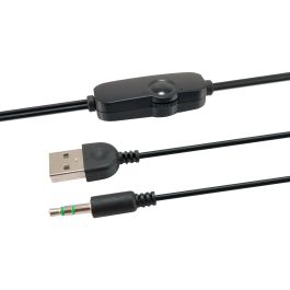 Equip Altavoces 2.0 Mini Negro para PC con Sonido Potente y Conexión USB/Jack 3.5mm