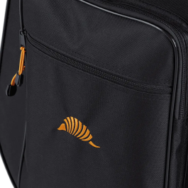 TOBAGO Funda Semirrígida Guitarra Acústica Dreadnought y Auditorium Negro Poliéster 600D Terciopelo