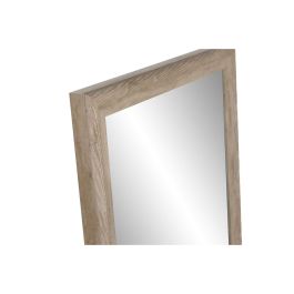 Espejo Vestidor Home ESPRIT Marrón Beige Gris Cristal Poliestireno 35,5 x 40 x 156 cm (4 Unidades)