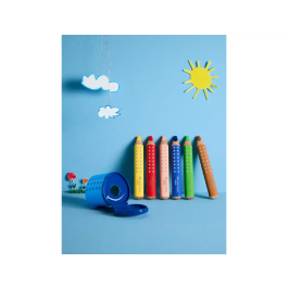 Faber Castell Lápices de Colores Grippy XXL Caja de 6 Unidades Colores Surtidos Precio: 20.0255. SKU: B13ALNBDBV