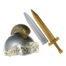 Kit De Guerrero Romano Con Casco, Espada Y Funda - Ideal Para Disfraces Históricos Y Fiestas Temáticas Precio: 7.69000012. SKU: S1122535