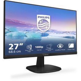 Philips 273V7QJAB - Monitor V-line 27'' Full HD (1920x1080) IPS 5ms con HDMI, DisplayPort, VGA y Altavoces - Negro
