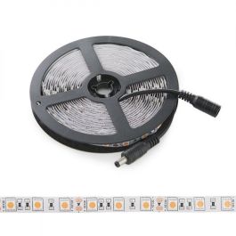 Tira de 300 LEDs 60W 2.100Lm SMD5050 12VDC IP20 Rosa x5M 40.000H [CA-5050-300-IP25-PI]
