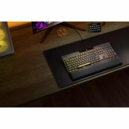 Corsair CH-910961G-FR Teclado Gaming magnético-mecánico K70 MAX RGB, Teclas PBT, Negro