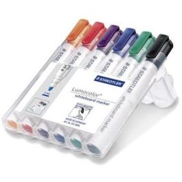 Staedtler Estuche 6 pzas Lumocolor Whiteboard Marker 351 WP6 Precio: 14.58999971. SKU: B1DY8ZPQYK