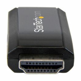 Adaptador DisplayPort a HDMI Startech HD2VGAMICRA Negro Adaptador DisplayPort a HDMI Startech HD2VGAMICRA Negro