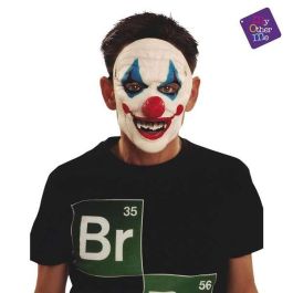 My Other Me Máscara de Payaso de Látex para Adulto - Diseño Media Cara, Talla Única, Accesorio de Disfraz Precio: 8.59000054. SKU: S8603070