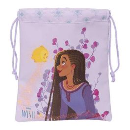 Bolsito de Merienda Wish Lila 20 x 25 x 1 cm Saco Bolsito de Merienda Wish Lila 20 x 25 x 1 cm Saco