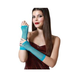 Guantes Rejilla Azul Mujer Adulto