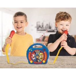 LEXIBOOK - PAT 'PATROUILLE - Reproductor de CD Karaoke para niños con 2 micrófonos - Niño - Niño - A partir de 3 años LEXIBOOK - PAT 'PATROUILLE - Reproductor de CD Karaoke para niños con 2 micrófonos - Niño - Niño - A partir de 3 años