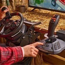 Thrustmaster 4160881 SIMTASK Farming Stick Joystick para Simulación Agrícola y Maquinaria Pesada, 3 Ejes, 33 Botones, PS5 y PC
