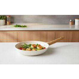 Inde Sarten 24 cm Aluminio Fundido Inducción Daisy Quttin (6 Unidades)