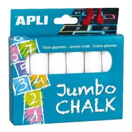 Apli Tizas Gigantes Jumbo Ø25x105 mm Blanco Caja 6 Ud Precio: 1.49999949. SKU: B17AXCZRNP