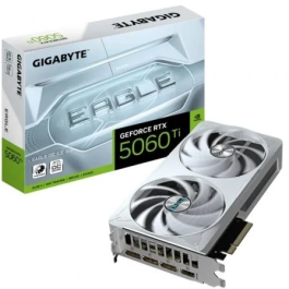 Gigabyte RTX 5060 TI 16GB GDDR7 Eagle Ice OC Tarjeta Gráfica Precio: 527.49999973. SKU: B1J5KSFF3Z