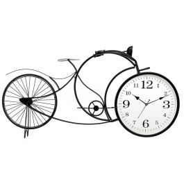 Reloj Forja Bicicleta Grande Negro Giftdecor 95x50x12 cm Metal Reloj Forja Bicicleta Grande Negro Giftdecor 95x50x12 cm Metal