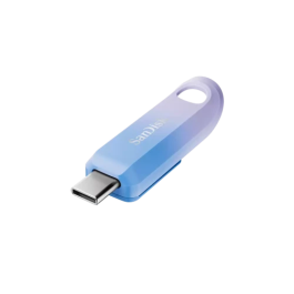 Sandisk SDCZ75C-512G-G46 Unidad Flash Creator USB-C 512GB, USB 3.2 Gen 1, 400 MB/s Lectura, Azul/Lila