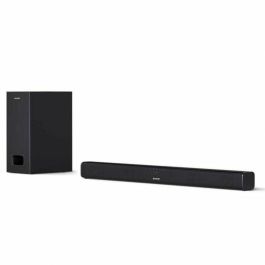 BARRA DE SONIDO SHARP HT-SBW110 - 180W (SUBWOOFER 30W RMS) - CANALES 2.1 - BLUETOOTH 4.2 - ÓPTICA - HDMI - AUX IN - MANDO A DISTANCIA