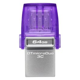 Kingston DataTraveler microDuo 3C DTDUO3CG3/64GB Pendrive 64GB USB3.2 Type-C Type-A 200MB/s