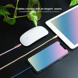 Cable Lightning NANOCABLE 10.10.0401-CO2 1 m