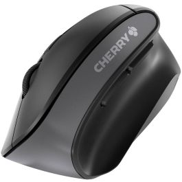 Cherry MW 4500 Ratón Inalámbrico Ergonómico con Diseño 45° para Mayor Comodidad, Resolución Ajustable hasta 1200 dpi y Nano Receptor