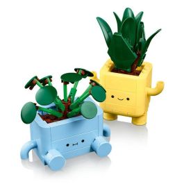 Lego Botanicals Plantas Felices Set Construcción Decorativo Drácena y Pilea con Caritas Intercambiables 217 Piezas Regalo 9+ Años Lego Botanicals Plantas Felices Set Construcción Decorativo Drácena y Pilea con Caritas Intercambiables 217 Piezas Regalo 9+ Años